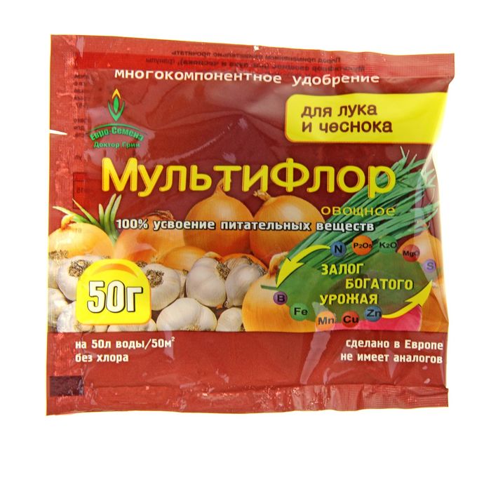 Мультифлор овощ.д/лука и чеснока 50г - Dolina-Sad.Ru